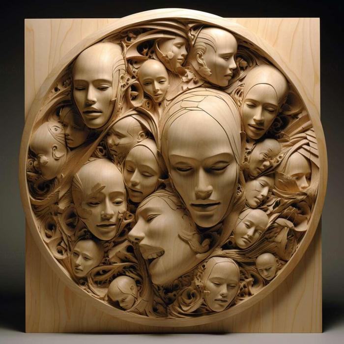 نموذج ثلاثي الأبعاد لآلة CNC 3D Art 